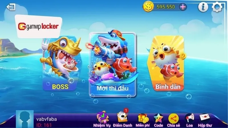Các loại game phổ biến được cung cấp ở tại Bắn Cá Gamvip